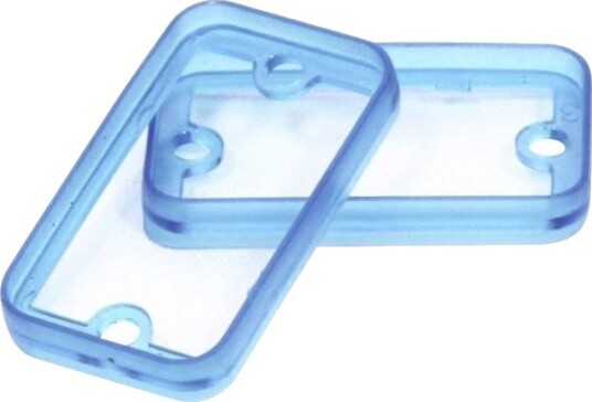 Hammond Electronics 1455DBTBU 6 × 44,6 × 25,1 mm Aluminium Blå Kabinett