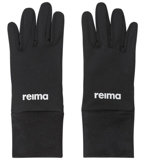 Reima Kids' Loisto Knitted Gloves 7/8, Black Reima Kids' Loisto Knitted Gloves 7/8, Black