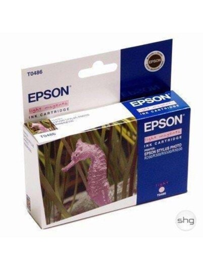 Epson Ink T0486 Light Magenta - Blekkpatron Light magenta