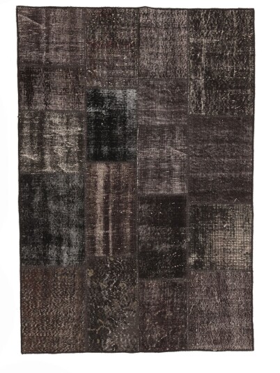 Håndknyttet. Opphav: Turkey Patchwork Turkiet 140x200
