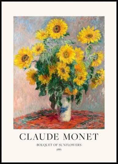 Bouquet Of Sunflowers Plakat Plakat / 21x30cm
