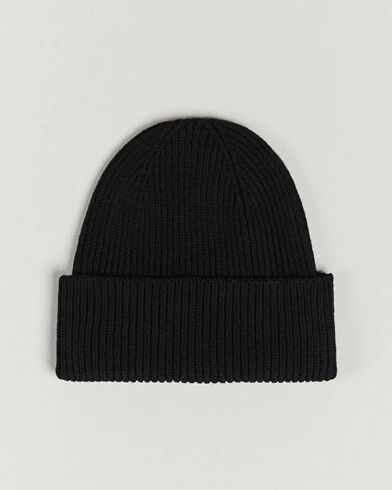 Colorful Standard Merino Wool Beanie Deep Black