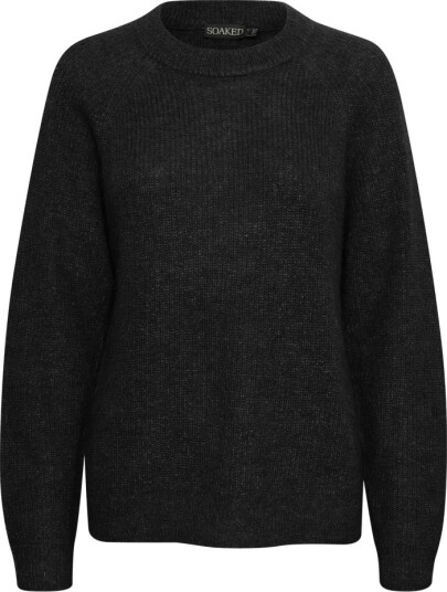 Soaked In Luxury Dame Strikkevarer Svart XL