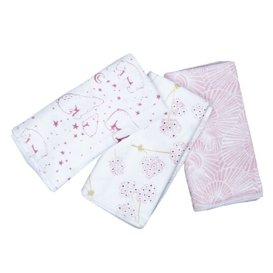 Lilleba & Herremann Alex Vaskekluter 6-pak Rosa Aw23