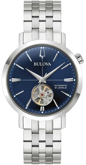 Bulova Herreklokke 96A320 Aerojet Blå/Stål Ø38 mm Bulova Herreklokke 96A320 Aerojet Blå/Stål Ø38 mm