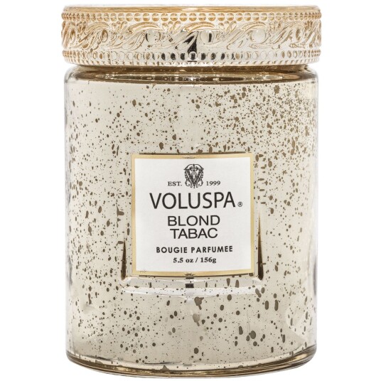 Voluspa Blonde Tabac Mini Glass Jar Voluspa Blonde Tabac Mini Glass Jar