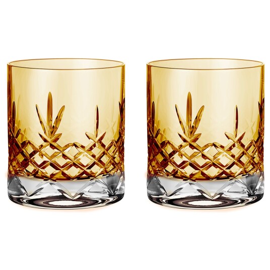 Frederik Bagger Crispy Lowball Drikkeglass 2 stk, Citrine Frederik Bagger Crispy Lowball Drikkeglass 2 stk, Citrine