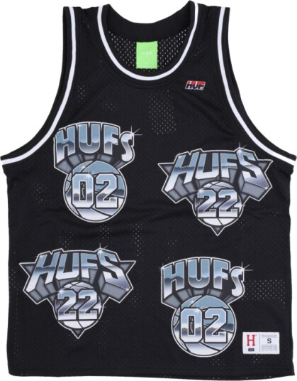 HUF Herre Topper Svart M, HUF Herre Topper Svart M,