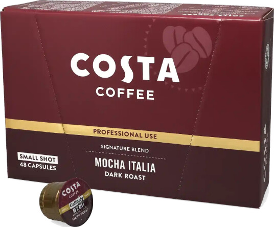 Costa | Mocha Italia Mørkbrent 48 kapsler til Costa Podio