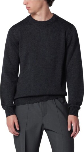 Roberto Collina Herre Strikkevarer Grå 2XL,