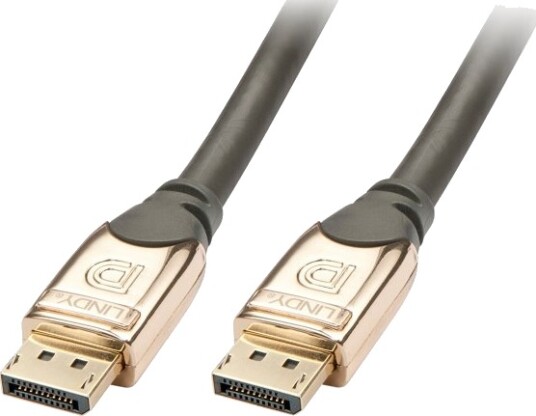 Lindy 20M, Displayport - Displayport, 20 M, Displayport, Displayport, Hankjønn, Hankjønn, 3840 X 2160 Piksler