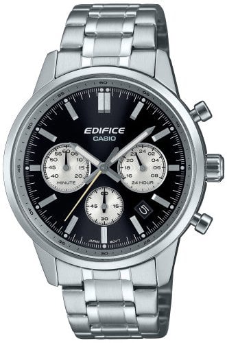 Casio Herreklokke EFR 575D 1AEF Edifice Sort/Stål Ø41 mm Casio Herreklokke EFR 575D 1AEF Edifice Sort/Stål Ø41 mm