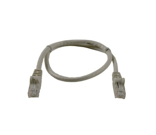 SYNERGY Patchkabel RJ45 UTP(U/UTP). 7.5m grau, CAT6, PVC, Synergy 21