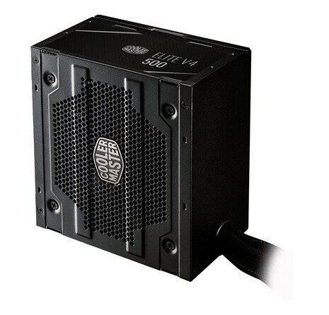 Cooler Master Elite V4 Strømforsyning (PSU) - 500 Watt - 120 mm - 80 Plus White sertifisert