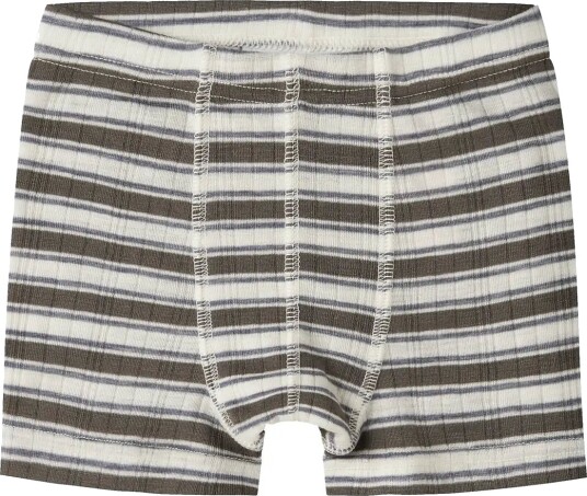 Name It Nmmwang Wool Needle Boxer Noos White 104