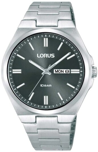 Lorus Herreklokke RH393AX9 Classic Grå/Stål Ø40 mm Lorus Herreklokke RH393AX9 Classic Grå/Stål Ø40 mm