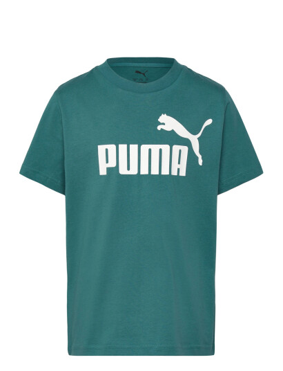 PUMA Ess No. 1 Logo Tee B Green 140 PUMA Ess No. 1 Logo Tee B Green 140