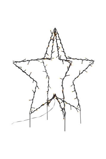 Star Trading Utendørsdekor Foldy 55 cm Svart 1719574-01-0 1579133-01-0