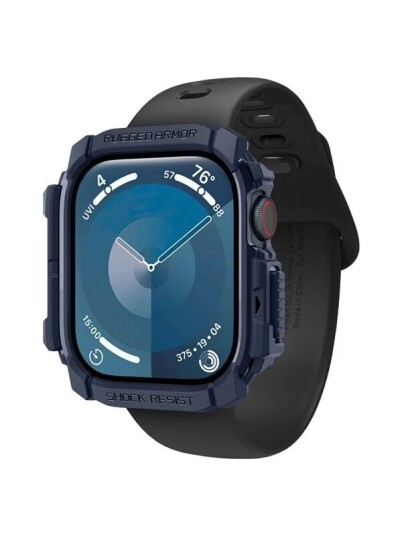 Spigen Rugged Armor navy blue Apple Watch 10 42mm