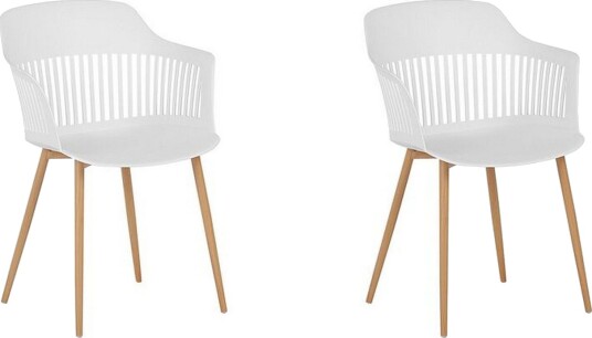Bereca Spisestol 2-pk - Hvit
