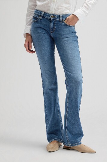 Lee   Jeans Flap Pocket Jessica   Blå