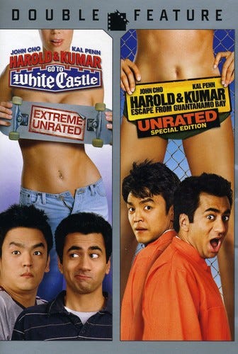 Harold & Kumar Go White Castle & Escape Guantanamo DVD Harold & Kumar Go White Castle & Escape Guantanamo DVD