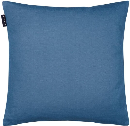 Linum Annabell putetrekk 40x40 cm Dyp Havblå