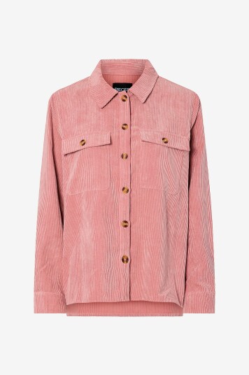 Pieces Manchester skjorte pcEffi LS Rosa Pieces Manchester skjorte pcEffi LS Rosa