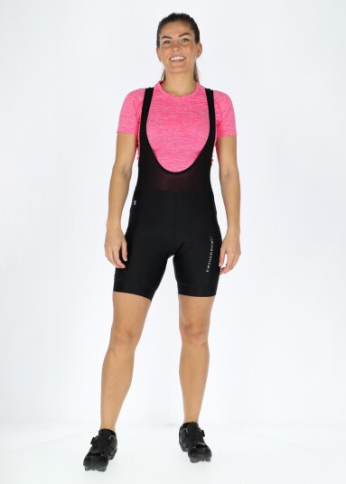 Swedemount Core Bike Bib Short W Black/Black 38 Sykkelbukser Korte
