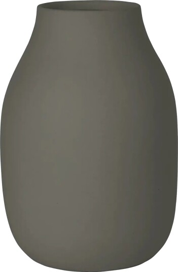 Blomus Vase S   15 Cm Ø 10 Cm   Colora   Steel Gray   Grey   Ø 10CM