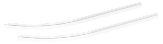 Dansani Match Drypplist Ekstra høy H28mm til Halvrunde Dører - 2 stk Transparent Dansani Match Drypplist Ekstra høy H28mm til Halvrunde Dører - 2 stk Transparent