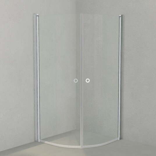 INR Iconic Nordic Rooms Dusjhjørne Linc Niagara Lav Modell H180cm - 90x90cm Matt Aluminium / Klart Glass INR Iconic Nordic Rooms Dusjhjørne Linc Niagara Lav Modell H180cm - 90x90cm Matt Aluminium / Klart Glass
