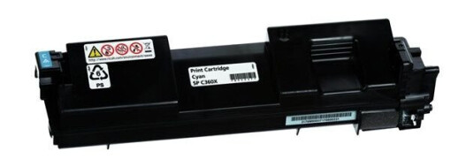 Ricoh SP C360X - cyan - original - toner cartridge - Laser toner Blå
