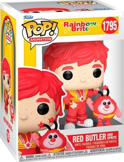 Northix Rainbow Brite og Sprite Dolls Set Fargerike samleobjekter