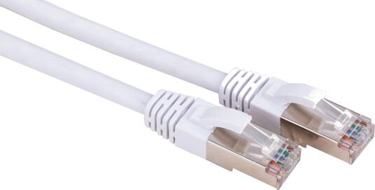 LinkIT Patch S/FTP Cat6 White 1m AWG