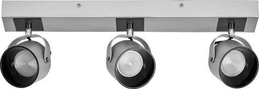 Ledvance Decor Jupitor tak og veggspotlight sølv 3 spotlights sølv
