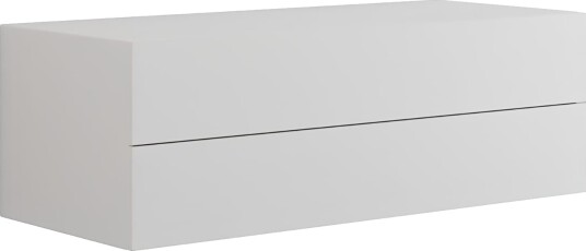 Dansani Calidris Glatt Skap 2 Skuff D50cm Hvit Matt / 120cm