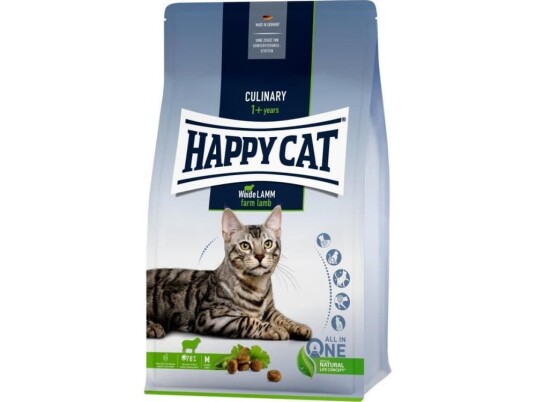 Happy Cat Culinary Farm Lam Tørrfôr For Voksne Katter Lam 300 G Pose