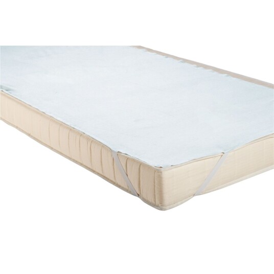 PULSIVA Madrassbeskytter Molton Atlanta 90x200 cm (BxL) Hvit 2 Stykk / Forpakning