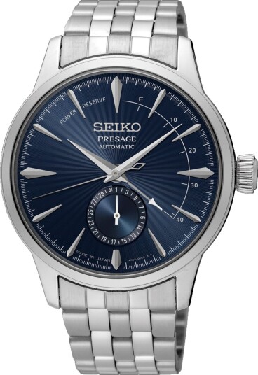 Seiko Herreklokke SSA347J1 Presage Blå/Stål Ø40.5 mm
