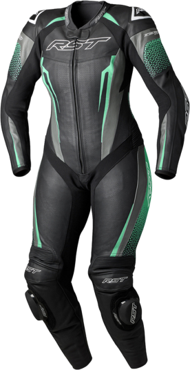 RST Skinndress Trachtech Evo 5 Dame Svart Aqua Grå