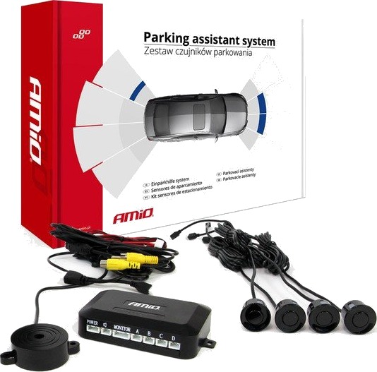 System for parkeringsassistent AMiO 02989 System for parkeringsassistent AMiO 02989
