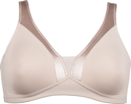 Naturana Spileløs BH med satengbånd Beige Beige 85 C