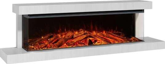 La Nordica Lumen 1600 Vegghengt Elektrisk Peis - Kritt