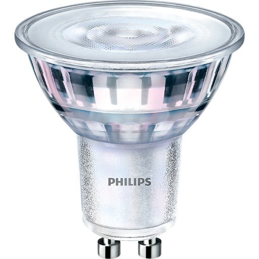 Philips LED-lyspære Corepro ledspot 4-35w gu10 830 36° dimmable GU10