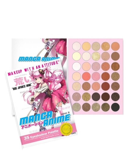 Rude Cosmetics Manga Anime 35 Eyeshadow Palette 38 g Rude Cosmetics Manga Anime 35 Eyeshadow Palette 38 g