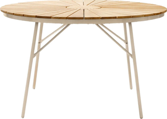 Cinas Ellen bord 110 cm sandgrå / teak Cinas Ellen bord 110 cm sandgrå / teak