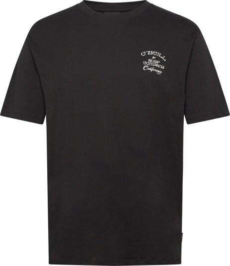 O"neill O"neill Beach Chest Print T Shirt Black XS