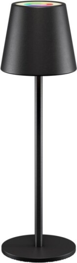 Goobay Trådlös LED-bordslampa RGBW svart med touch-styrning 150 lm många RGB-ljusfärger och varmvitt 3000 K steglöst dimbar Goobay Trådlös LED-bordslampa RGBW svart med touch-styrning 150 lm många RGB-ljusfärger och varmvitt 3000 K steglöst dimbar