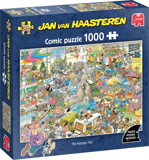 Jan van Haasteren The Holiday Fair Puslespill 1000 Brikker Jan van Haasteren The Holiday Fair Puslespill 1000 Brikker